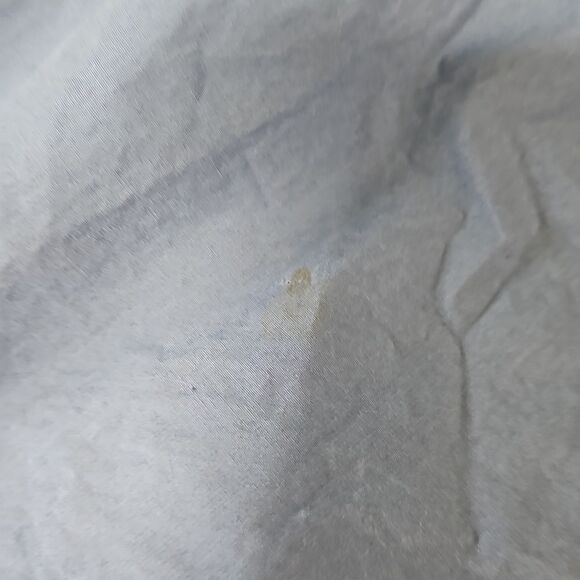 Hammette Sharp Men’s Size L  Vintage 100% Cotton Fishing Shirt Blue Embroidered - Picture 3 of 6